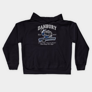 Danbury Trashers Ice Hockey Vintage Kids Hoodie